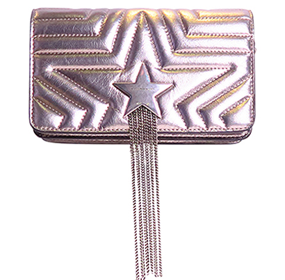 Small Star Strap Flap Bag, front view